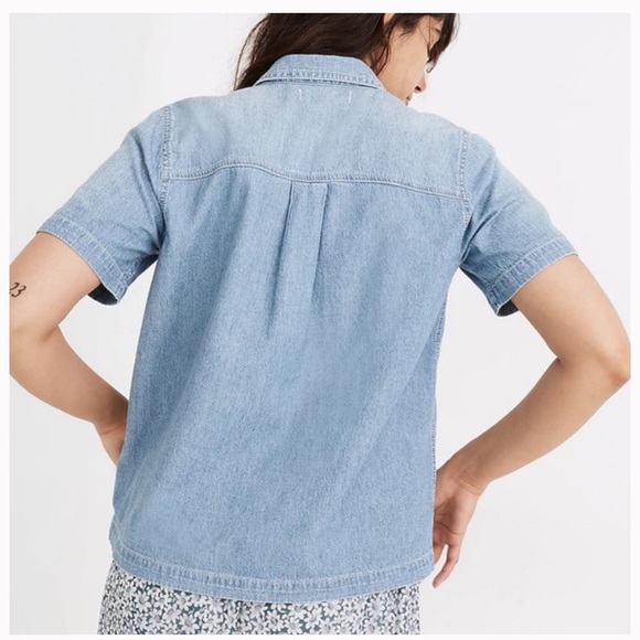 Madewell denim button-up shirt S - Picture 4 of 4